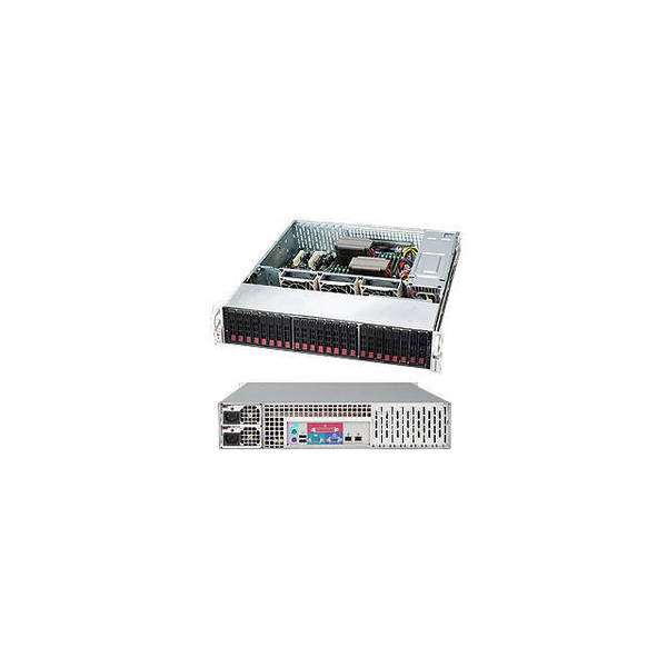 Supermicro SuperChassis 1200W 2U RackmountServerChassis (Blk), CSE-216E16-R1200LPB CSE-216E16-R1200LPB